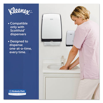 Kleenex® Premiere Folded Towels, 9 2-5 X 12 2-5, White, 120-pack, 25 Packs-carton freeshipping - TVN Wholesale